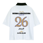 WHITE BOSNIA WC JERSEY - ENGLISH EDITION