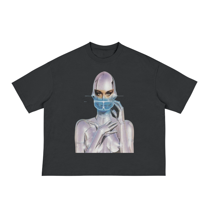 Boxy Tee "Silver Skinned"