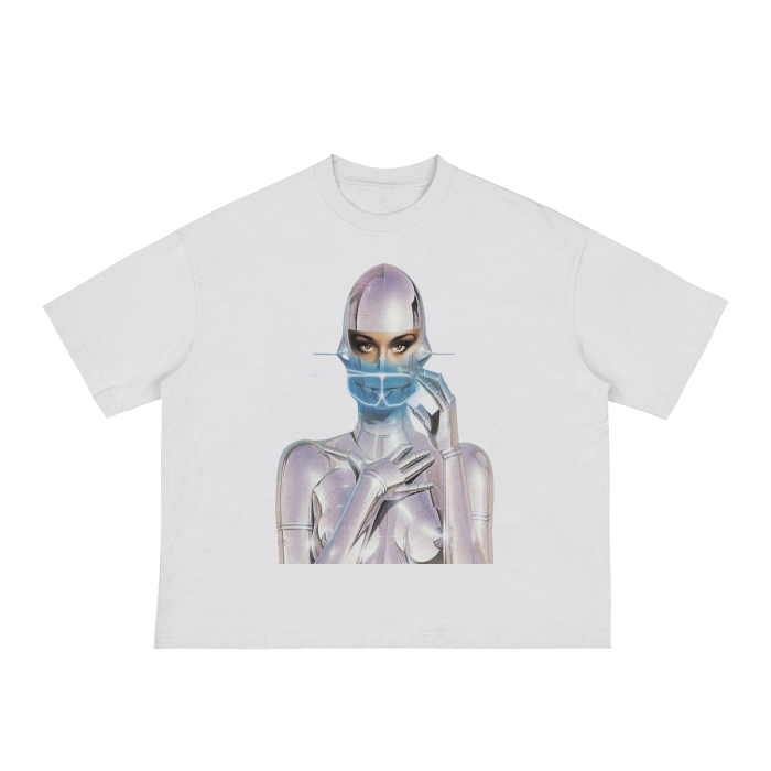 Boxy Tee "Silver Skinned"