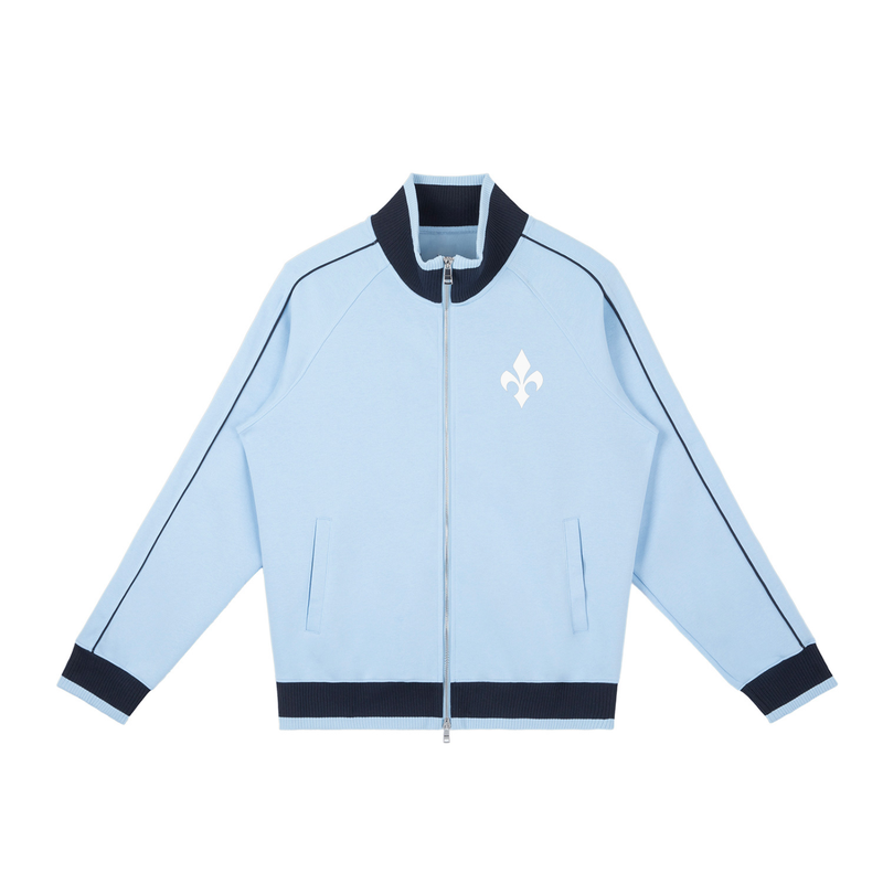 Baby Blue Zip Track Jacket