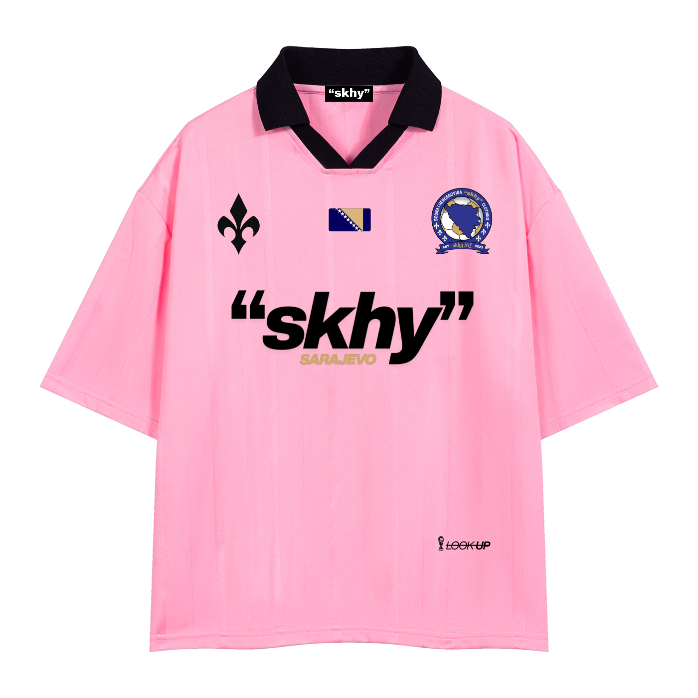 PINK BOSNIA WC JERSEY - BOSNIAN EDITION