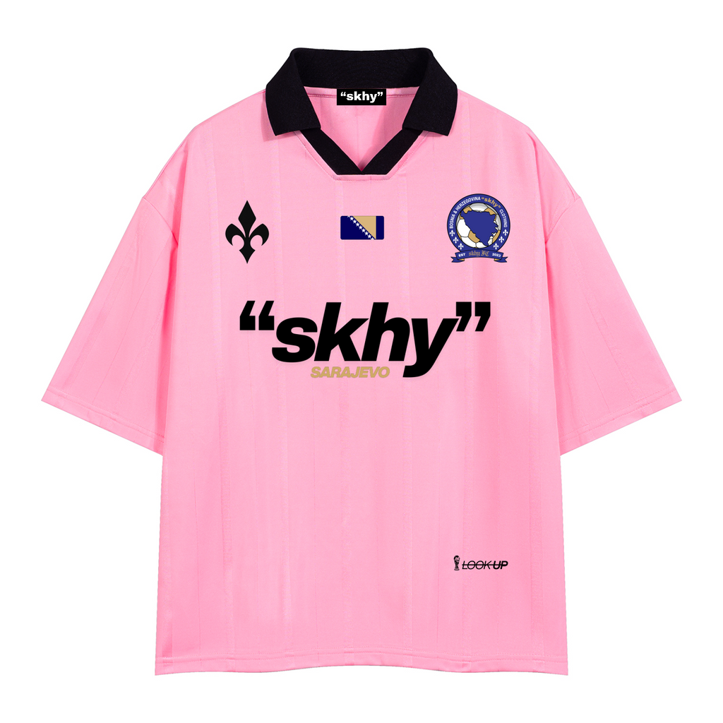 PINK BOSNIA WC JERSEY - ENGLISH EDITION