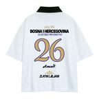 WHITE BOSNIA WC JERSEY - BOSNIAN EDITION
