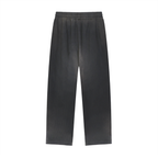Sun Fade Raw Edge Straight-Leg Sweatpants