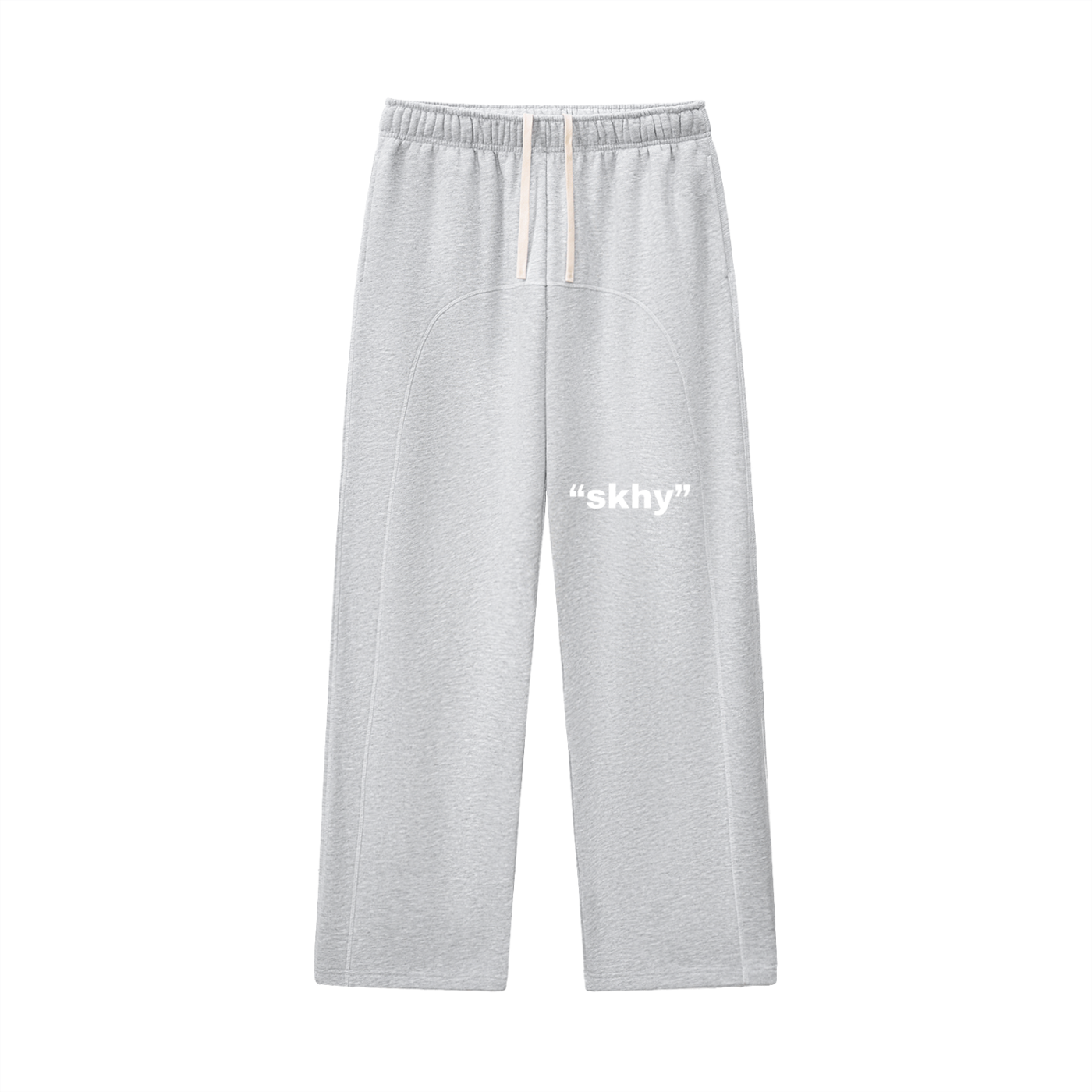 Contrast-Stitched Fleece Sweatpants